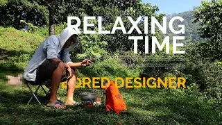 I'm A Bored Designer | Drawing And Cooking On The Hill In The Morning | Self Healing And Relaxing.