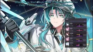 Grand Chase World Boss Phase 4 Nepteon Metratron Cindy T Amy (Descent/Spirit 1/10 Showcase)