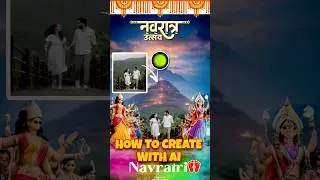 Edit Your Navratri Photos With Hypic AI | Durga Puja AI Photo Editing 2024