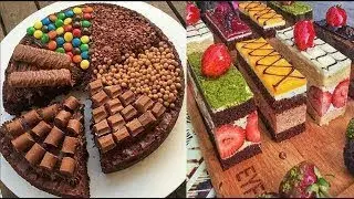 Cake Style 2018 | How To Make chocolate Cake Video | Amazing Chocolate Cake Decorating Tutorial # 1