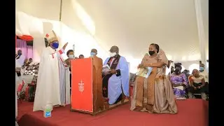 THE INSTALLATION(OKUTUZA)OF  VEN.CANON JOHN GITTA KAVUMA AS THE7TH ARCHDEACON OF ENTEBBEARCHDEACONRY