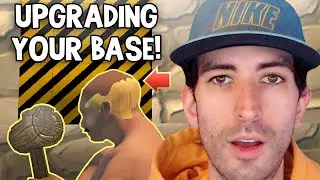 Upgrading The Base To Stone! ( Gameplay ) - Tribals.io Survival