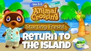 🌱New Switch, New Island! (Preparing for 3.0) | Animal Crossing New Horizons