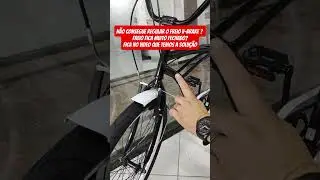 Como regular o freio V-Brake da bicicleta, Como ajustar borrachinhas do freio da bike, Veja Isso 👀