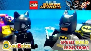 LEGO Mighty Micros Batman vs Catwoman speed build review! 76061 [museum GameBrick]