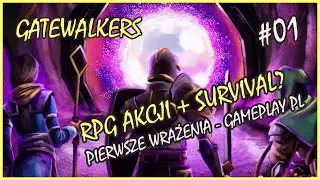 Zagrajmy w Gatewalkers (PRE ALPHA) #01 - KOOPERACYJNY RPG AKCJI - PIERWSZE WRAŻENIA - GAMEPLAY PL