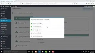 WordPress Import Export Plugin Upload file from your computer