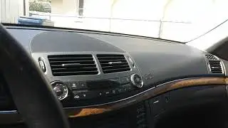 Mercedes E55 AMG 10in Kicker sub rear deck