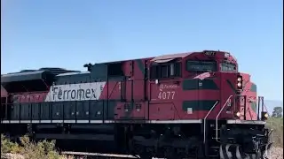 Ferromex Train on the Nogales Subdivision