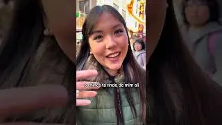 PROVANDO COMIDAS DE CHINATOWN NO JAP&Atilde;O!! o chin&ecirc;s rindo de mim KKKKK😹❤️