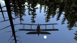 Unity 3D plane flying test