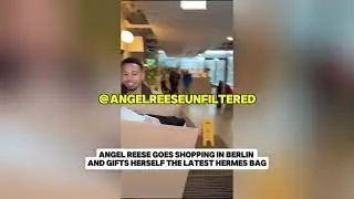 Angel Reese Goes Shopping in Berlin 🇩🇪 & Gifts Herself a Hermès Bag 👜✨