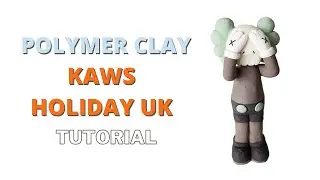 DIY Kaws Companion Holiday UK with Polymer Clay
