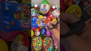 kinder joy Eggs Unboxing 🤡🤡Candy Satisfying ASMR Live Video 🍭🍭🍭 #asmr #kinderjoy #livestream