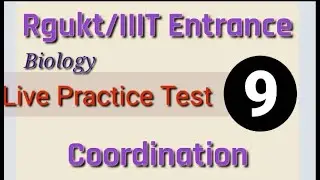 APIIIT/RGUKT Entrance || COORDINATION  || Biology|| Quiz || class 10 Biology