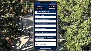 Titan Safety App: Report a Tip