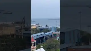 Sea View From Ross Hill Church #shorts #youtubeshorts #vizag