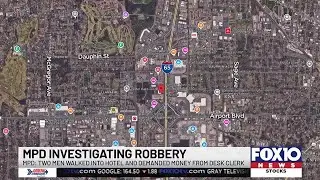 2 men rob hotel on I-65-Service Road, Mobile police say