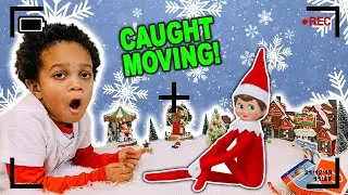 ELF ON THE SHELF CAUGHT MOVING ON CAMERA!!