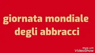 giornata mondiale degli abbracci (tutorial lavoretto)