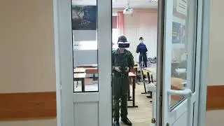 Сдача зачёта по робототехнике Управление роботом через VR очки