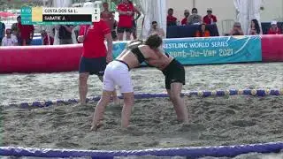 Round 5 Women's BW - 50 kg: L. COSTA DOS SA (POR) v. J. SABATIE (FRA)