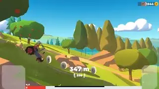 Hillside Drive Racing - Gameplay Walktrough Part 3 - Yellow Paint (iOS Android)
