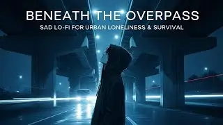 Beneath the Overpass 🌉 | Sad Lo-fi for Urban Loneliness & Survival | Royalty-Free Music