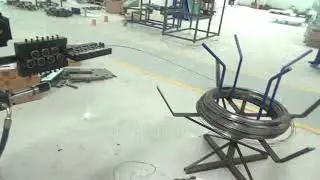 Tomato hook making machine