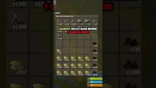 JACKPOT DECAY BASE! ประตูเดียวรวยเลย! - RUST #rust #rustshorts #gaming #shorts #fyp #foryou