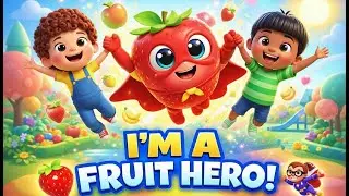 Eat Fruits, Be a Hero  | Kids Nursery Rhyme  | Kids Songs