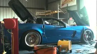 Twin Turbo Corvette makes 1656rwhp on loaded Dyno
