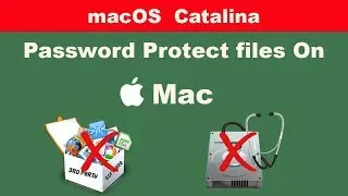 How to Password protect Files & Folders in macOS without using Disk Utility & 3rd party Apps  - 2025