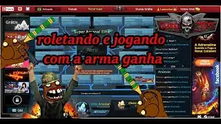Blood Strike roletando e jogando com a arma que ganhei GKplays