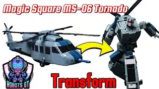 Magic Square MS-06 Tornado Transform from elicopter to Robot 