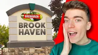 Roblox Brookhaven Rp in REAL LIFE! Roblox Brookhaven Rp Town Vs Real Life