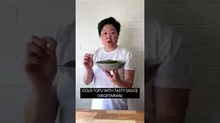COLD TOFU WITH TASTY SAUCE
