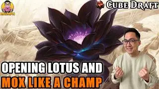 Cube Is Easy When You Open Black Lotus And A Mox | Powered Cube Draft | MTG Arena