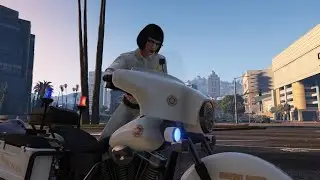 GTA V Western Police Bike Customization Showcase