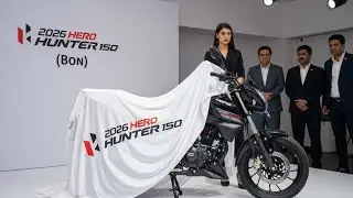 Только что поступил в продажу мотоцикл Hero Hunter 150 2026 года 😱 | Спортивный внешний вид, потр...