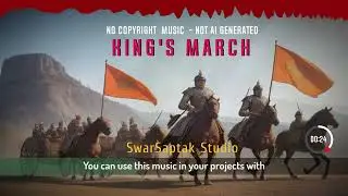 King's March - (No Copyright Music) - Cinematic Background Music #bgm #royaltyfreemusic