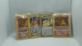 Thanks For Your Order B! Custom Made Pikachu Illustrator, skyridge Charizard Original Autograph Sig