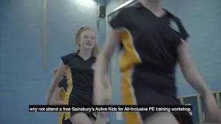 Sainsbury&rsquo;s Inclusive PE Training STEP Model - social media video