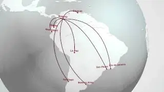Avianca, the airline that provides you connection with America.