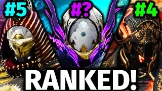 RANKING EVERY SOLSTICE ARMOR SET YEAR!!!