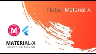 Flutter Tutorial || Material-X Create 1000 pages with widgets in few seconds in Hindi Urdu