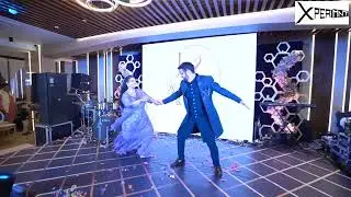 Funny couple dance performance in wedding | Sangeet Dance performance | Bride and Groom