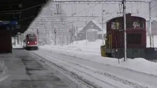 SBB more snow in the swissmountens.