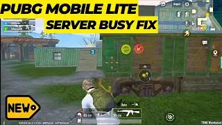 How to Play Pubg Mobile Lite On PC ( Server Busy Error Fix ) 2024