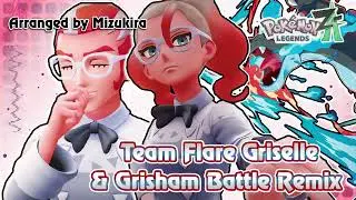 Team Flare (Nouveau) Battle (Mizukira BW2 Techfont Remix) | Pok&eacute;mon Legends ZA